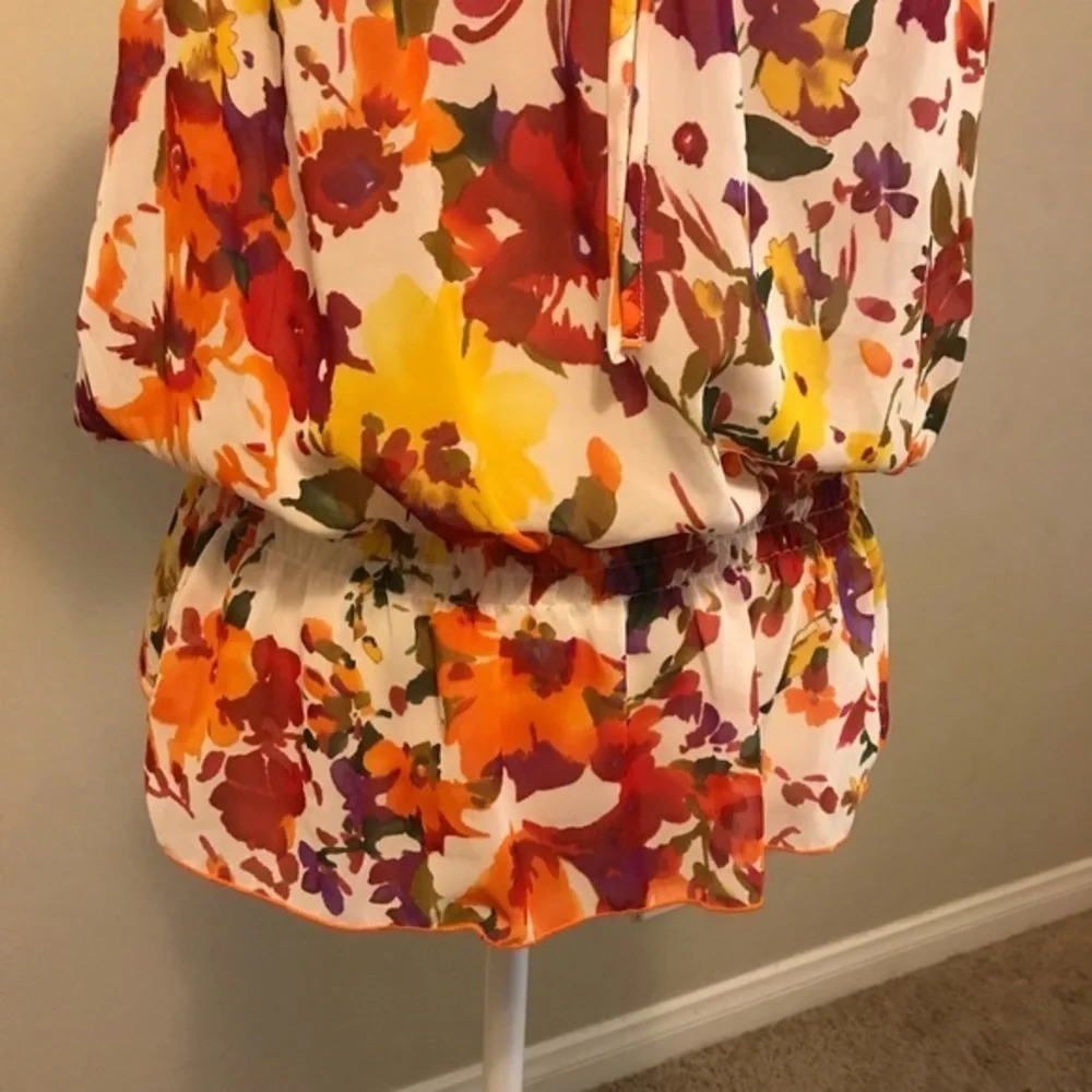 Sele Floral Summer Top M